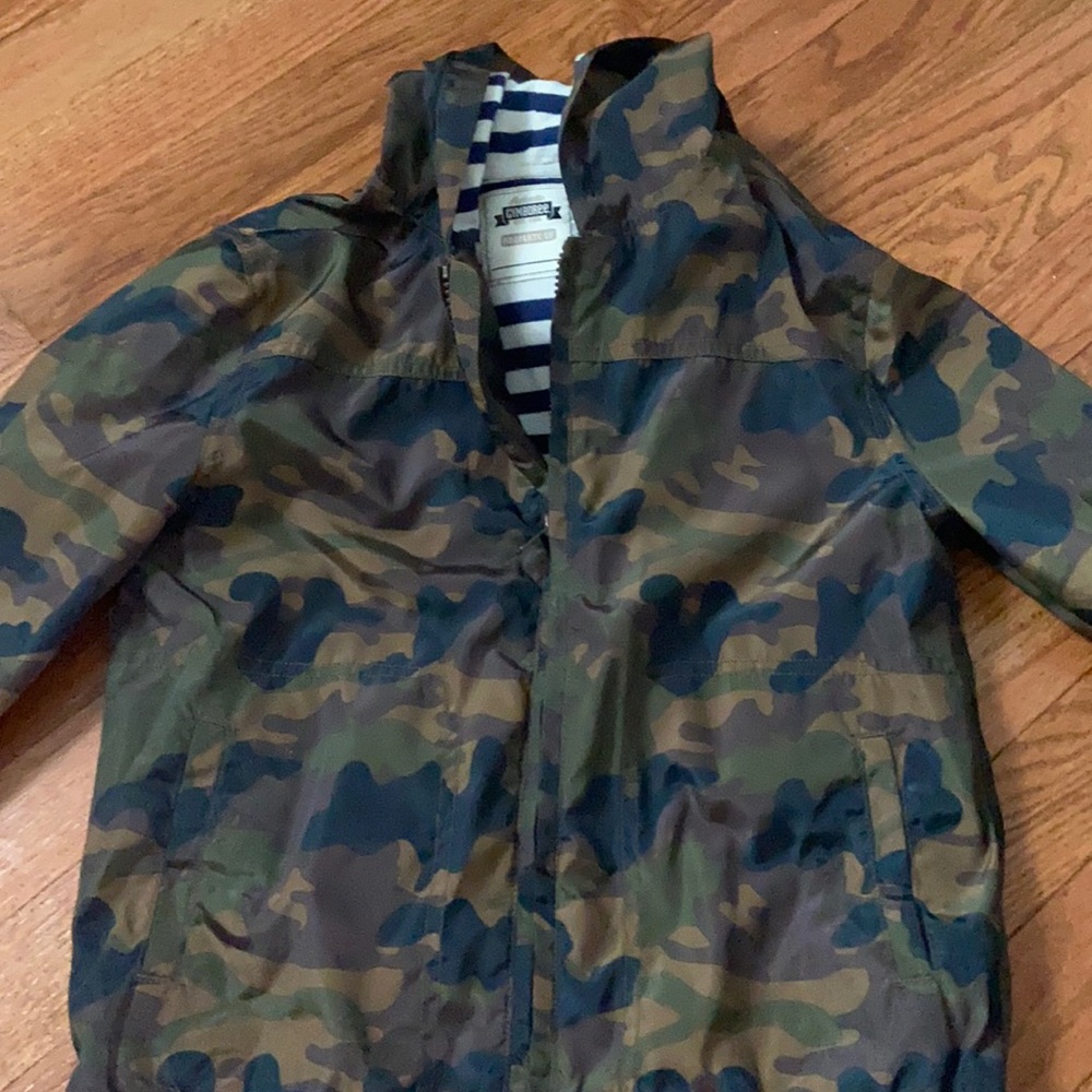 Gymboree camel windbreaker boys jacket